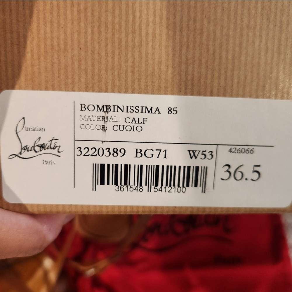 Sold NWB Christian Louboutin Heeled Sandals - Authentic! - Picture 9 of 14